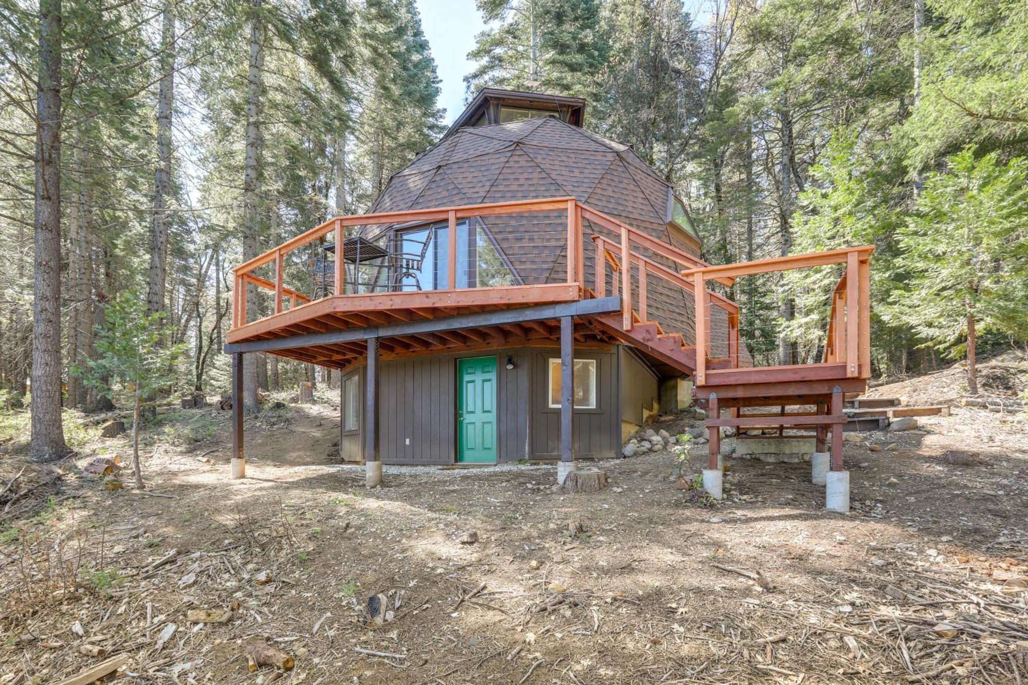 Off-Grid Nevada City Geodesic Dome House With Views! Esterno foto