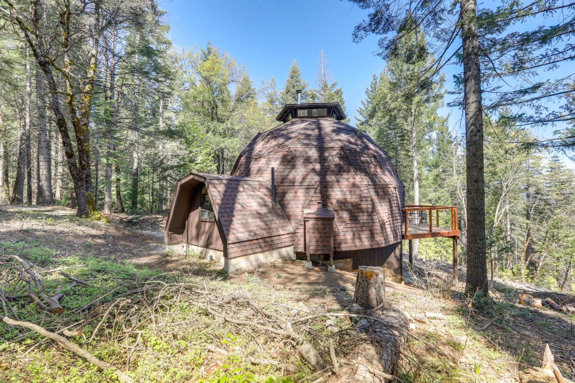 Off-Grid Nevada City Geodesic Dome House With Views! Esterno foto