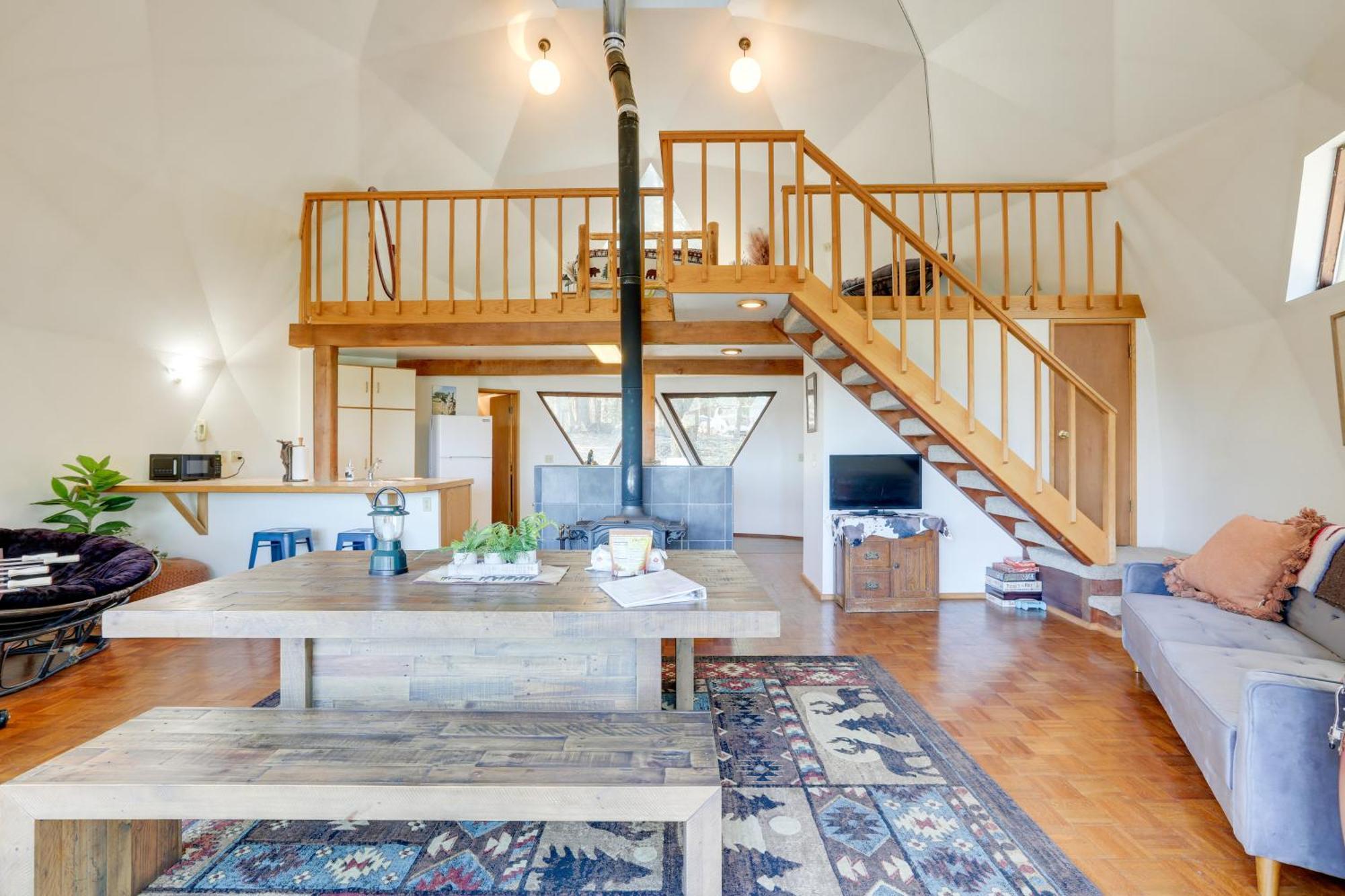 Off-Grid Nevada City Geodesic Dome House With Views! Esterno foto
