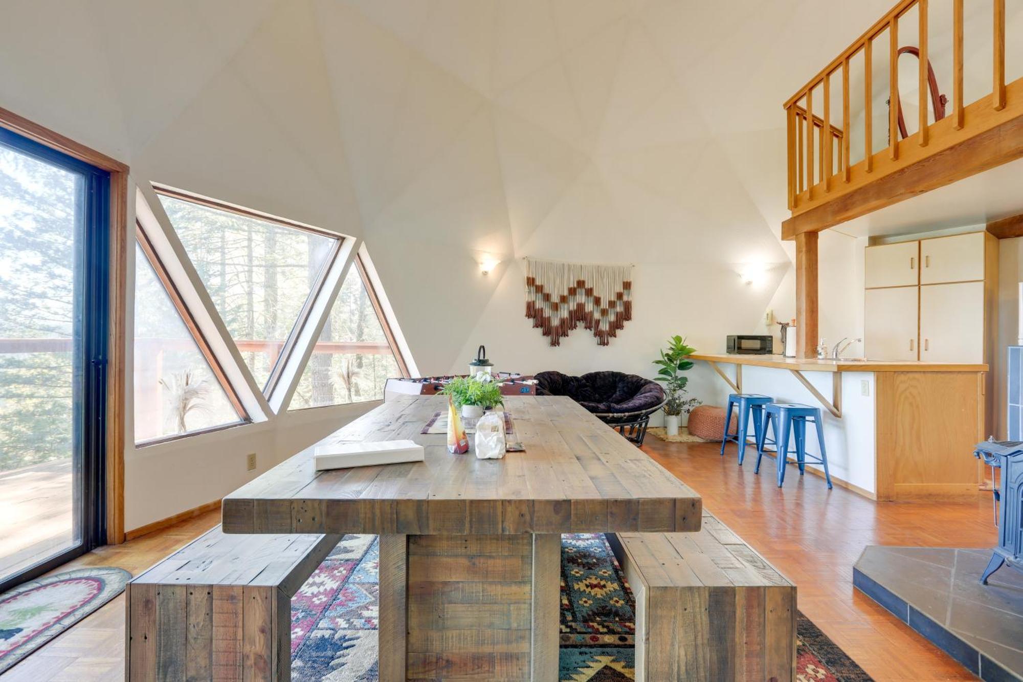 Off-Grid Nevada City Geodesic Dome House With Views! Esterno foto