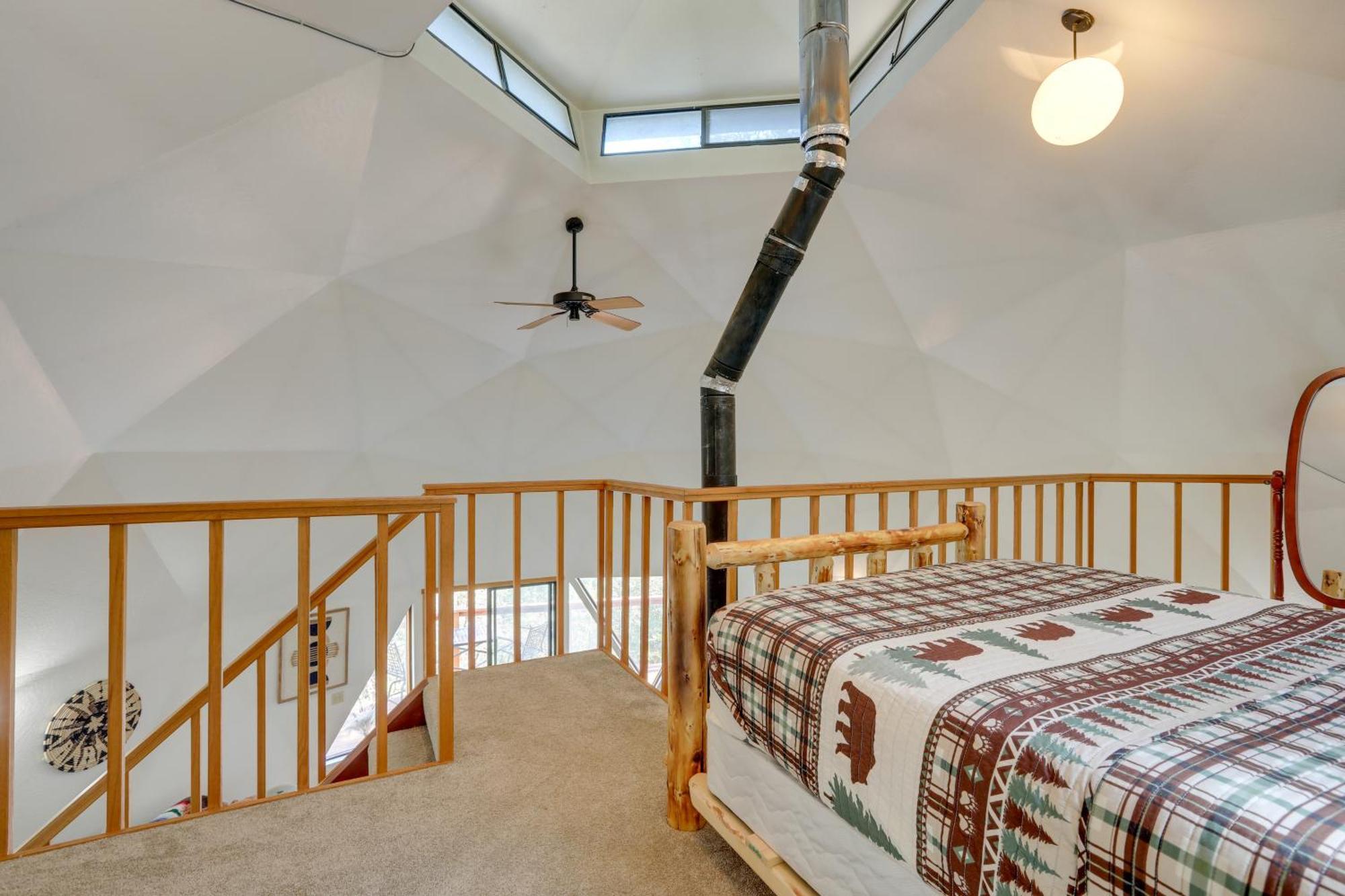 Off-Grid Nevada City Geodesic Dome House With Views! Esterno foto