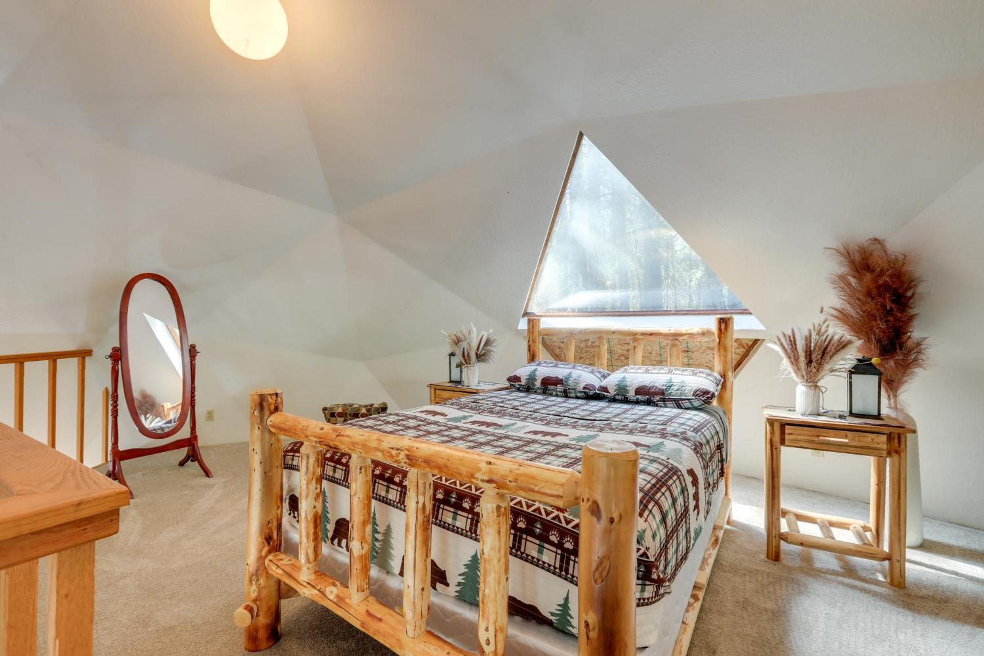 Off-Grid Nevada City Geodesic Dome House With Views! Esterno foto
